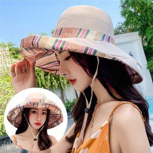 Sun Hat Retro double - sided